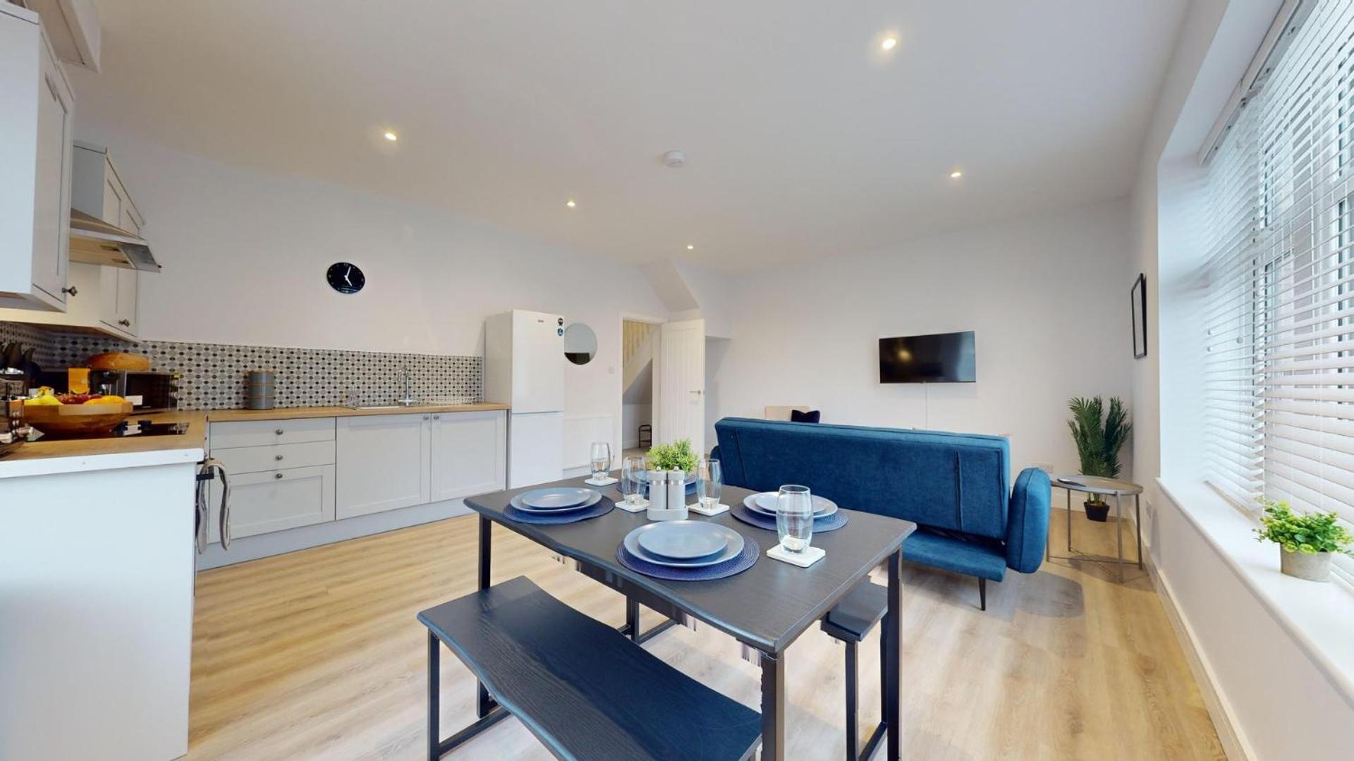 Impressive Two Bedroom | Wifi Cardiff Bagian luar foto